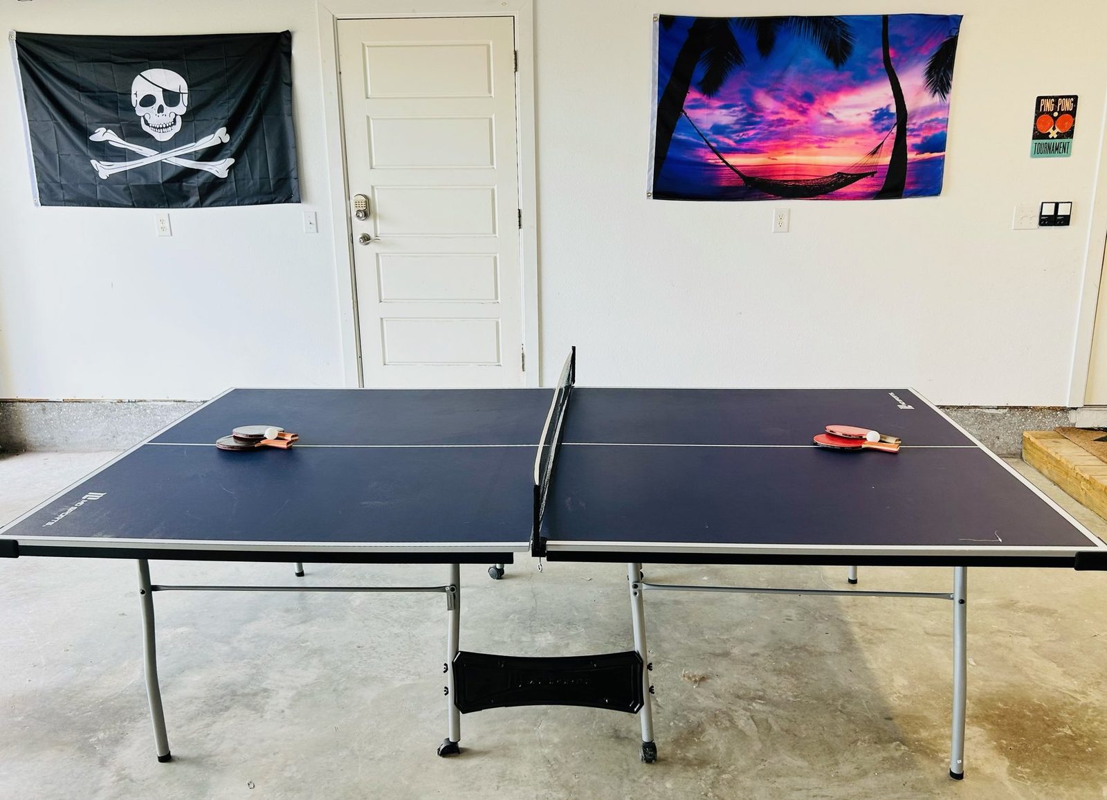 Garage ping pong