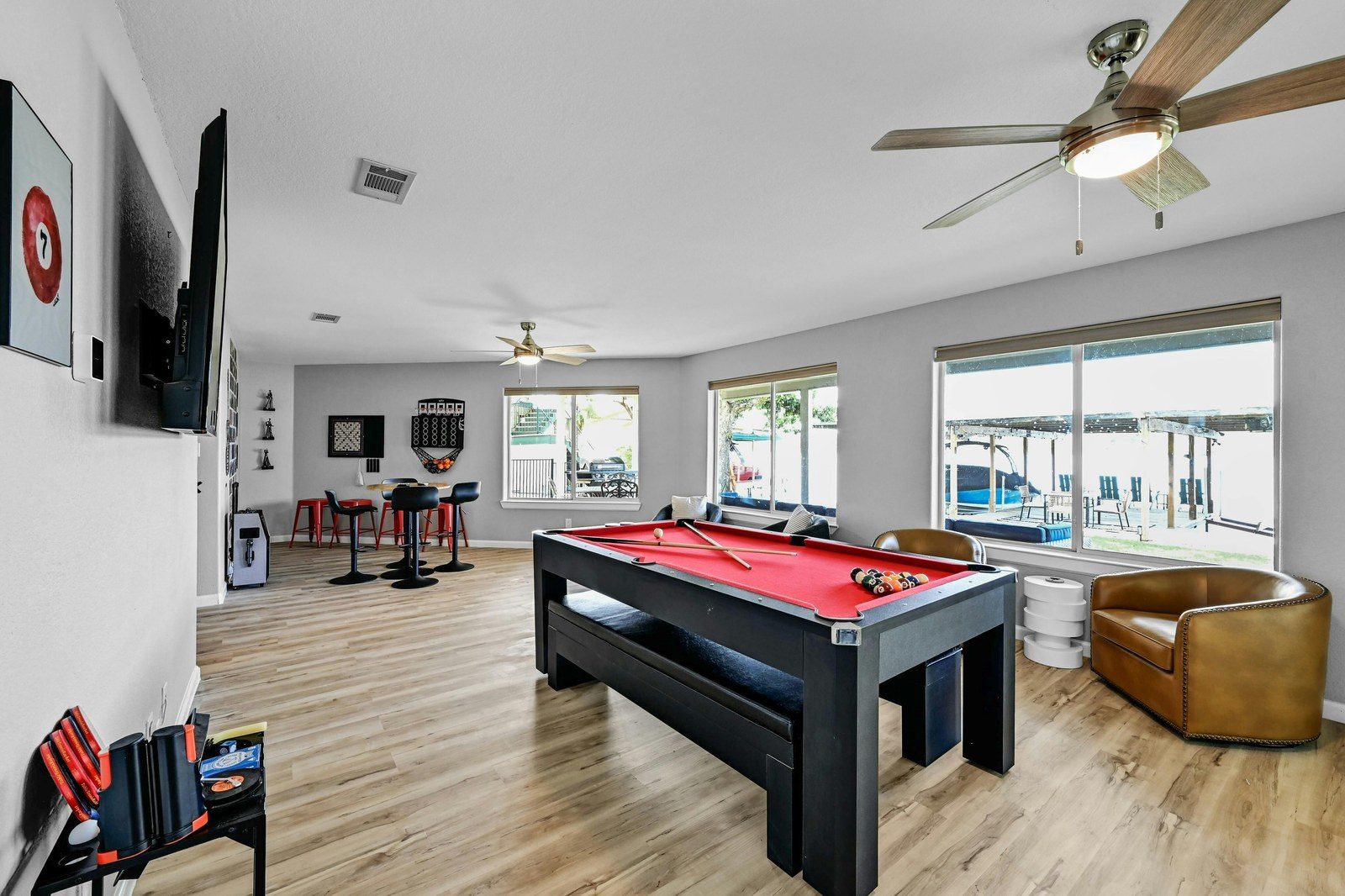 Graham's game room
