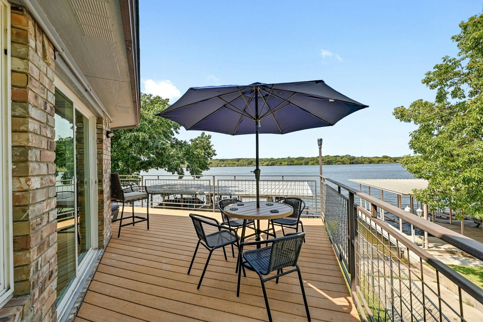 Upper patio